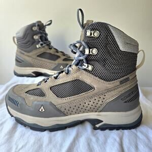 Vasque Breeze AT GTX Women's Waterproof Leather Hiking Boots Brown Size 8 WIDE
